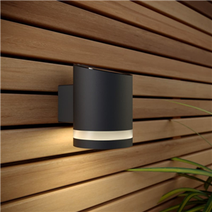 Truro Solar Wall Light Anthracite